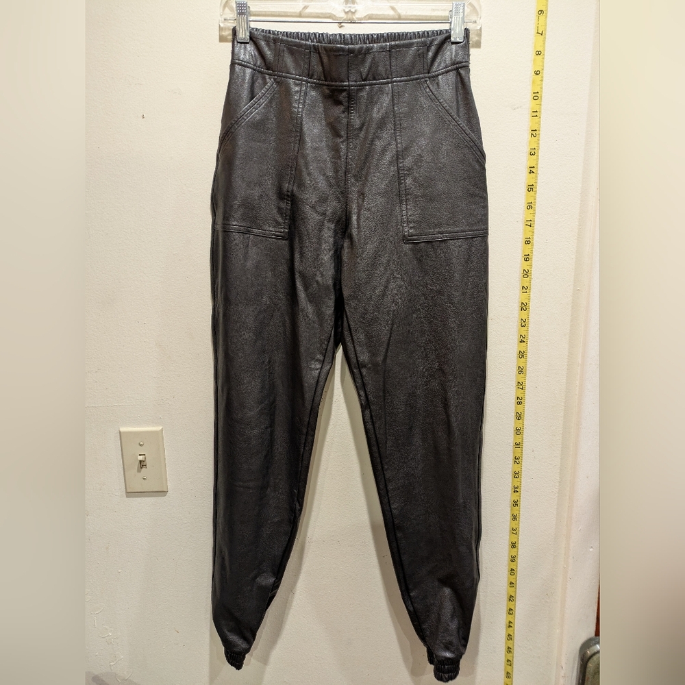 SPANX Black  Jogger Pants Size Xs/Tp